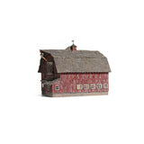 Woodland Scenics HO Scale  Old Weathered Barn Built and Ready