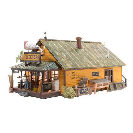 Woodland Scenics HO Scale  Mo Skeeters Bait & Tackle Built and Ready