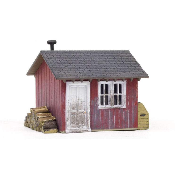 Woodland Scenics HO Scale  Work Shed Built and Ready