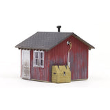 Woodland Scenics HO Scale  Work Shed Built and Ready