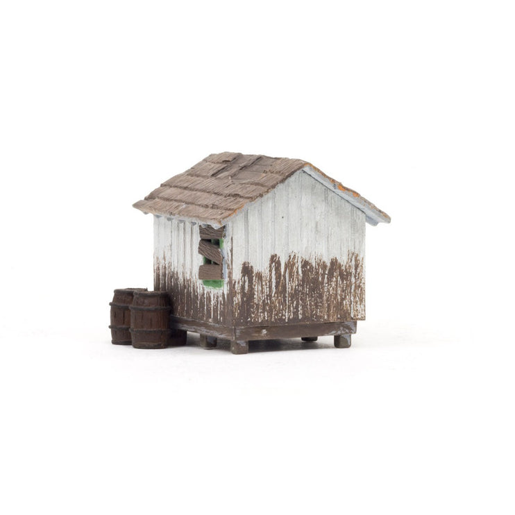 Woodland Scenics HO Scale  Wood Shack Built and Ready