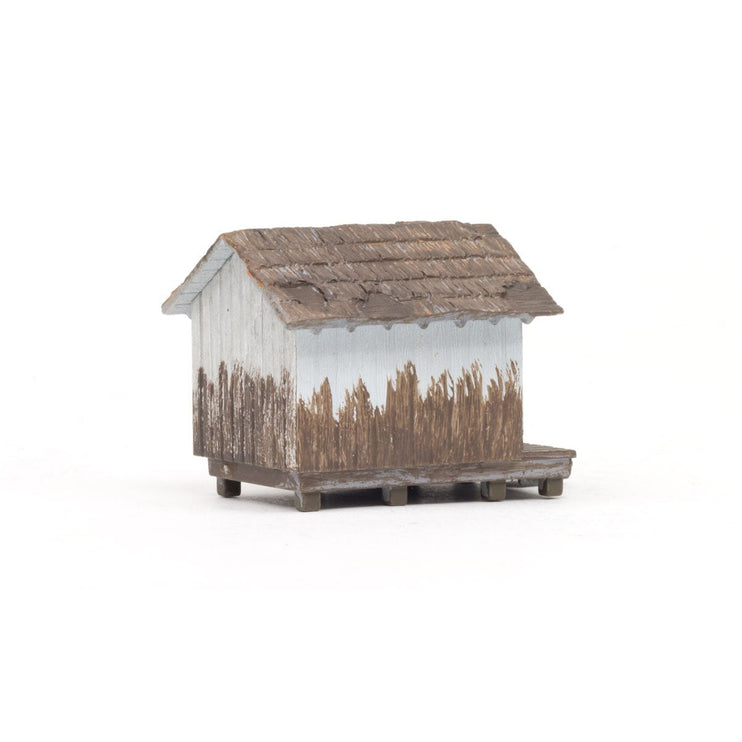 Woodland Scenics HO Scale  Wood Shack Built and Ready