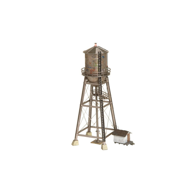 Woodland Scenics HO Scale  Rustic Water Tower Built and Ready