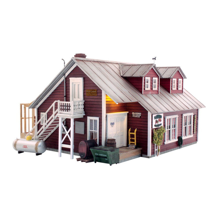 Woodland Scenics O Scale Country Store Expansion Built and Ready