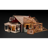 Woodland Scenics O Scale Country Store Expansion Built and Ready