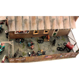 Woodland Scenics O Scale Deuce's Cycle Shop Built and Ready