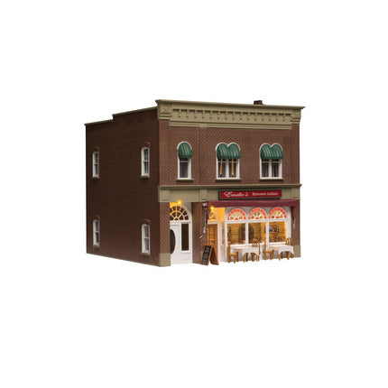 Woodland Scenics O Scale Emilio’s Italian Restaurant Built and Ready