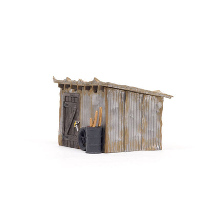 Woodland Scenics O Scale Tin Shack Built and Ready