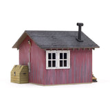 Woodland Scenics O Scale Work Shed Built and Ready