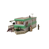 Woodland Scenics O Scale Grillin' & Chillin' Trailer (Lit) Built and Ready