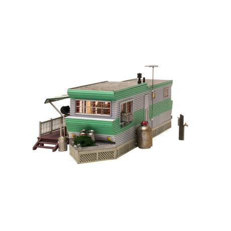 Woodland Scenics O Scale Grillin' & Chillin' Trailer (Lit) Built and Ready