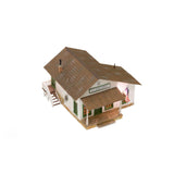 Woodland Scenics O Scale Letters Parcels & Post - Post Office Built and Ready