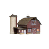 Woodland Scenics O Scale Old Weathered Barn Built and Ready
