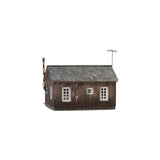Woodland Scenics O Scale Rustic Cabin Built and Ready