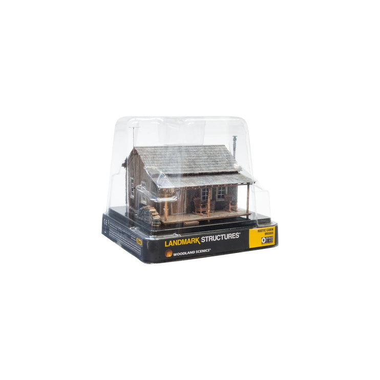 Woodland Scenics O Scale Rustic Cabin Built and Ready