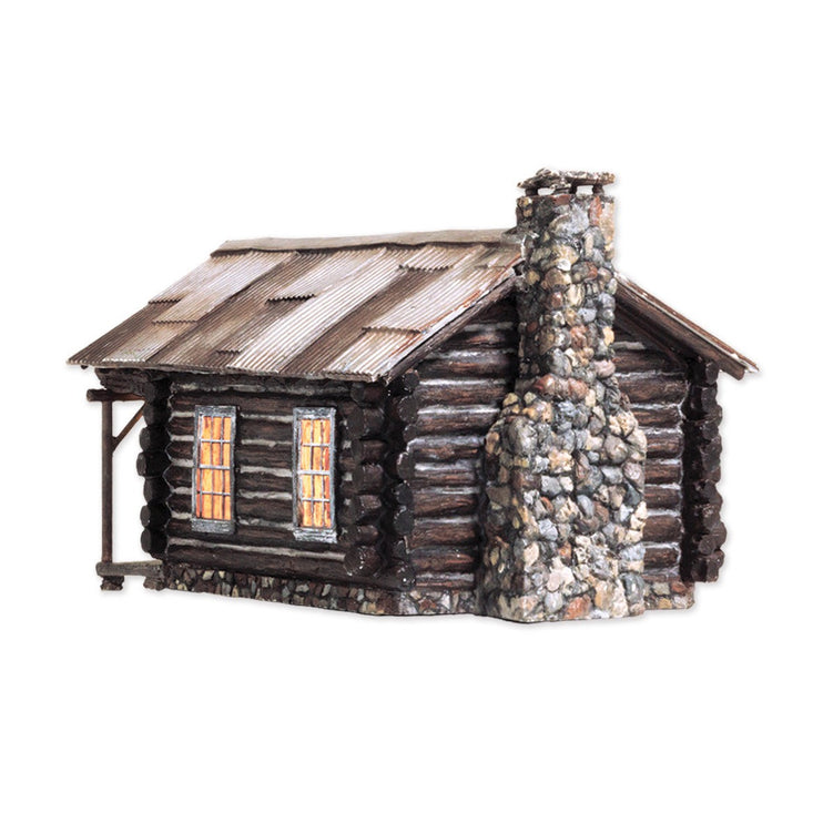 Woodland Scenics HO Scale Cozy Cabin Built and Ready