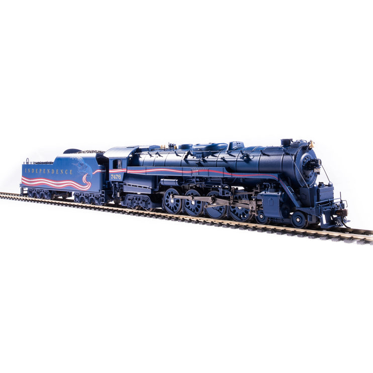 Broadway Limited HO P4 Independence Day T-1 4-8-4 Steam Loco DC/DCC Patriotic