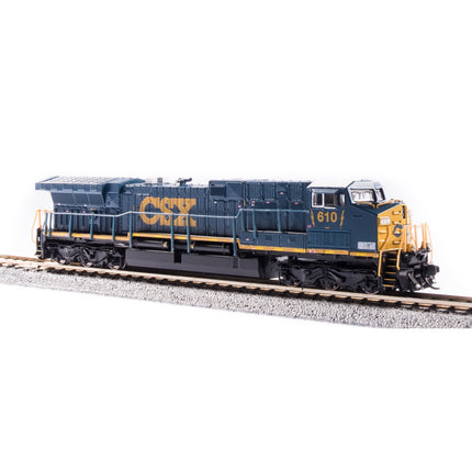 Broadway Limited N P3 AC6000 Diesel CSX #610/Dark Future DC/DCC Sound