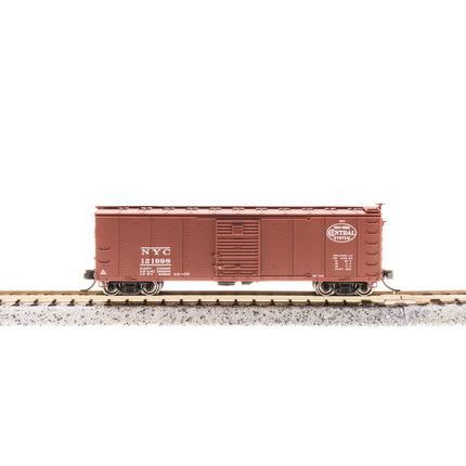 Broadway Limited N Steel Boxcar NYC #122767 w/Dreadnaught Ends  Pre-1955 Roma