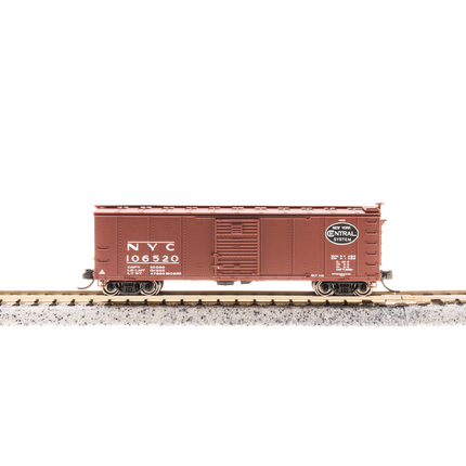 Broadway Limited N Steel Boxcar NYC #103634 w/Corrugated Ends  Post 1955 Goth