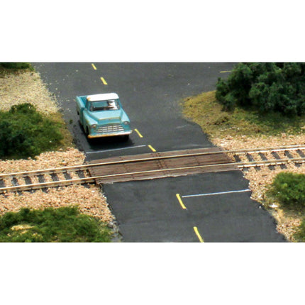 Woodland Scenics N Scale Steel Plate Road Crossing