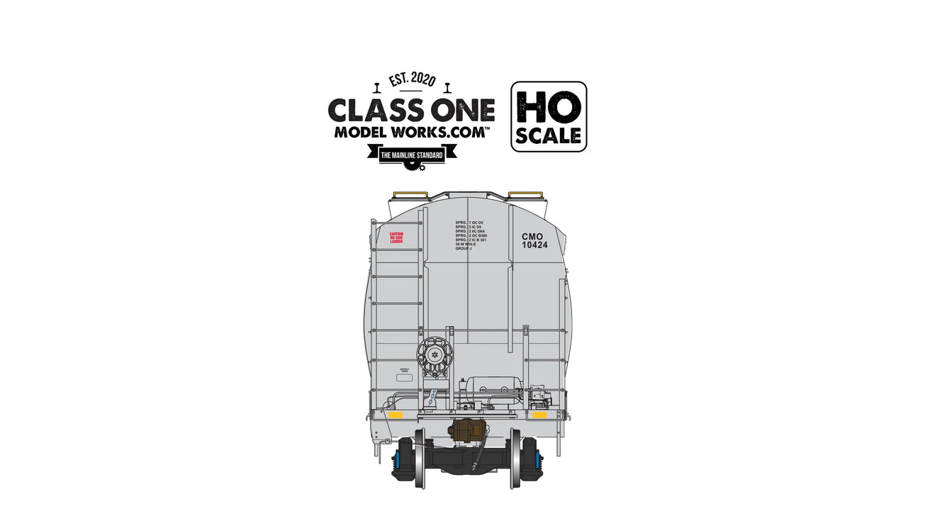 Class One Model Works HO Scale CMO Chicago, St. Paul, Minneapolis, and Omaha ARI 5200 Hopper