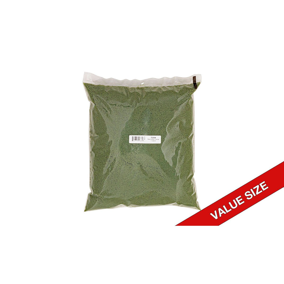 Woodland Scenics Medium Green Coarse Turf Value Size Bag