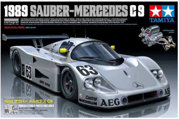 Tamiya 24359 1/24 1989 SAUBER-MERCEDES C9