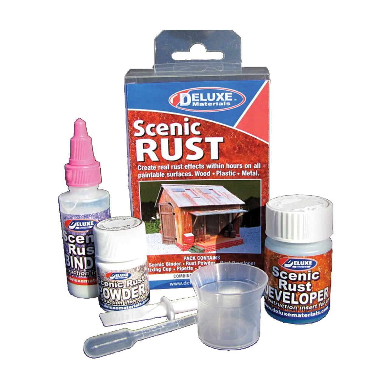 Deluxe Materials Scenic Rust Kit BD27 – Fusion Scale Hobbies