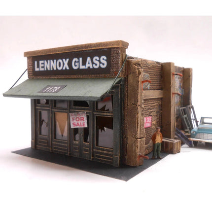 Downtown Deco HO Scale Lennox Glass DD1083