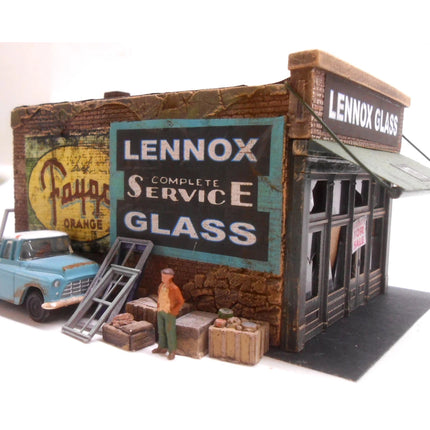 Downtown Deco HO Scale Lennox Glass DD1083