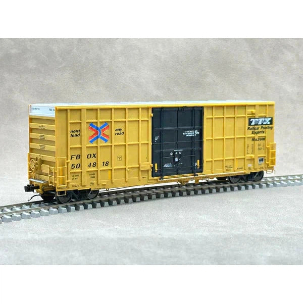 Aurora Miniatures HO Scale Gunderson / Greenbrier 6276 cf 50′ Plate F Boxcar - FBOX (2004 ver.) 504969