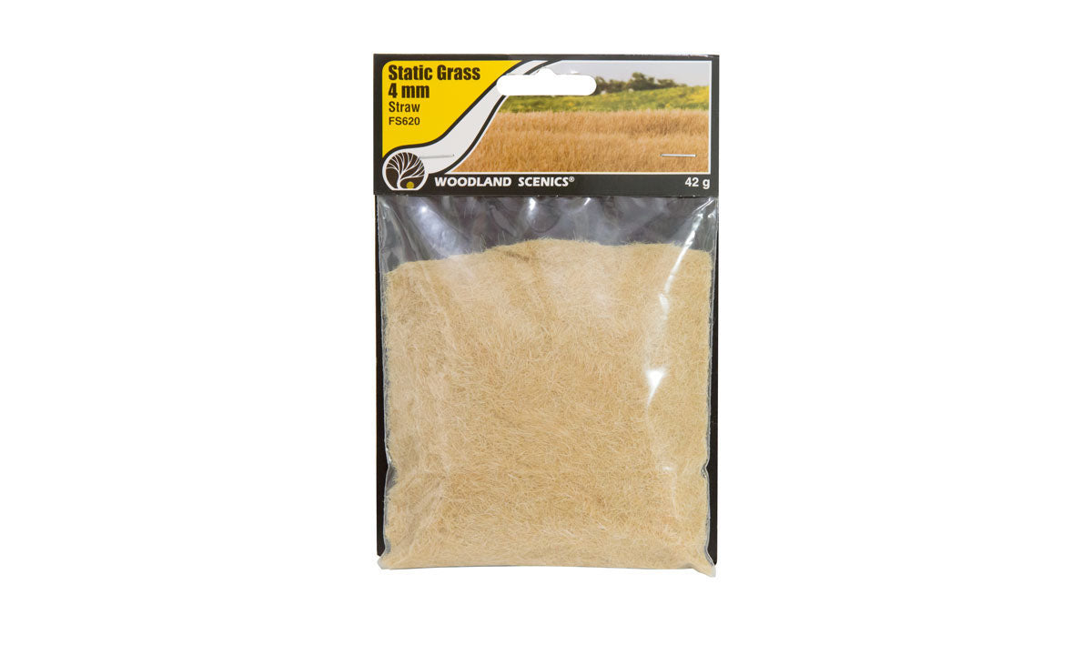 Woodland Scenics Static Grass Straw 4mm – Fusion Scale Hobbies