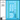 HO Scale Wheeling & Lake Erie Blue SD40-2 Locomotives Decal Set