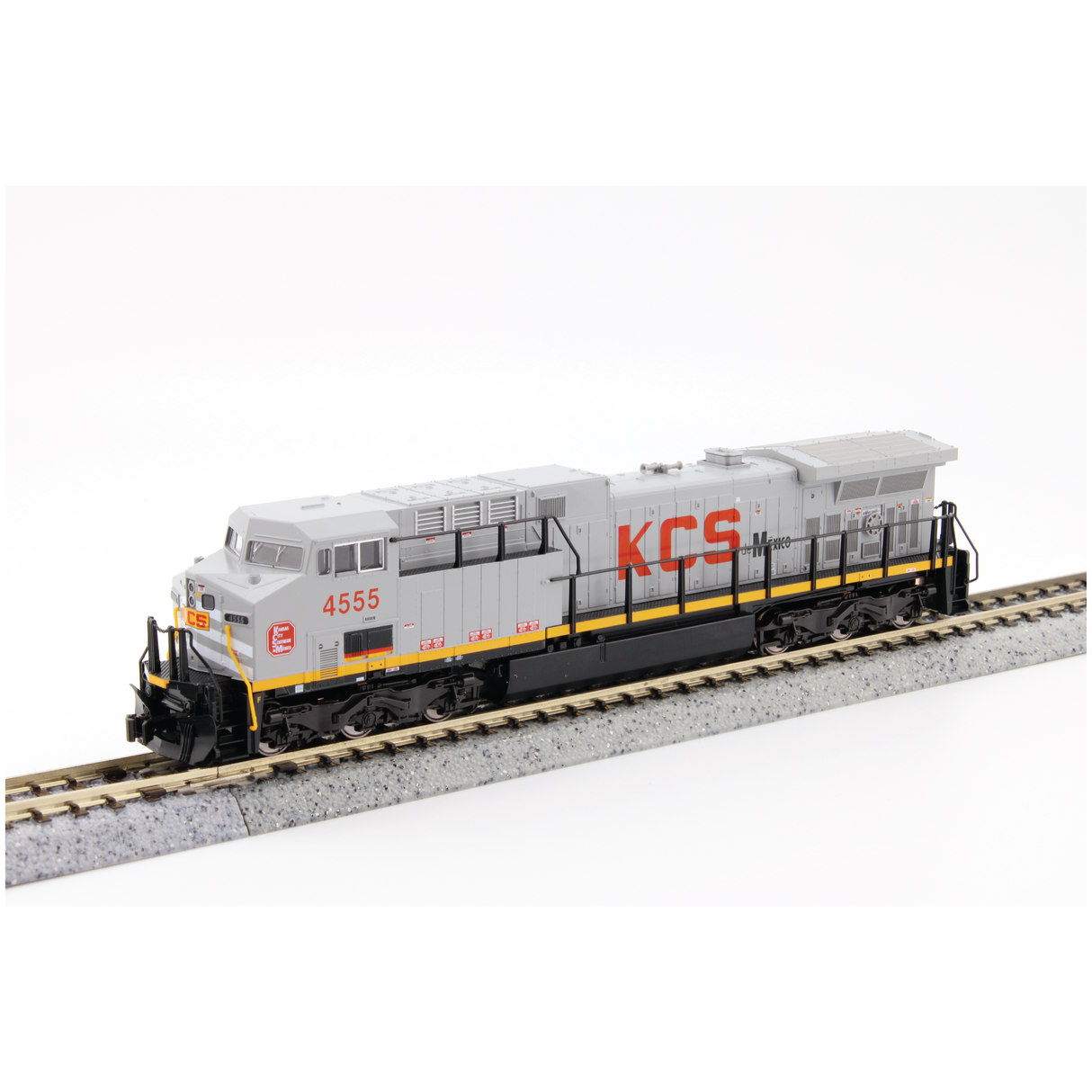 Kato N Scale Kansas City Southern KCS De Mexico 4554 AC4400CW Locomotive