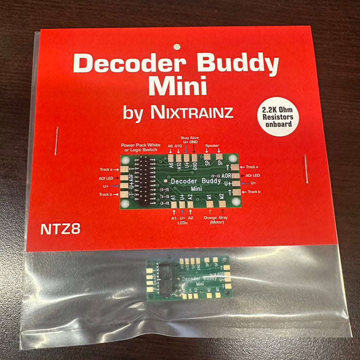 NixTrainz Decoder Buddy Mini 2.2K Ohm Resistors NTZ8