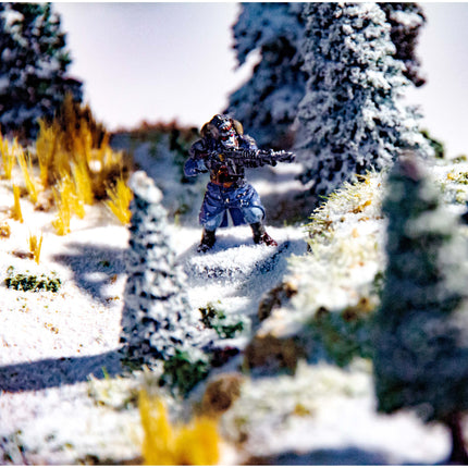 Snow - Snow replicates fresh snowfall on a terrain or can be used as accents on trees and plants