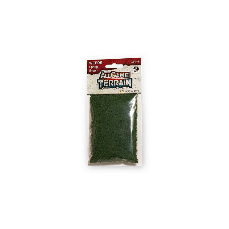 Spring Green Weeds - Spring Green Weeds are pre-blended and easy to apply on your miniature base or gaming board