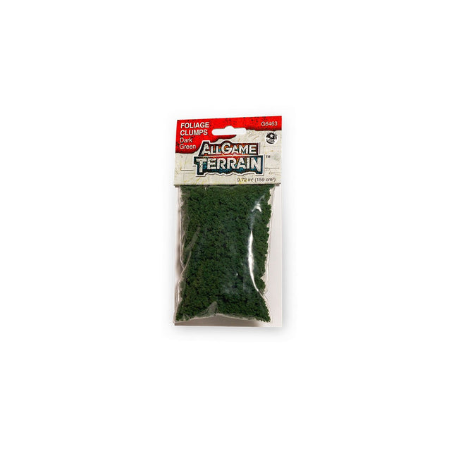 Dark Green Foliage Clumps - Dark Green Foliage Clumps make it easy to add bushes, shrubbery and trees to your terrain feature, miniature base or gaming boards
