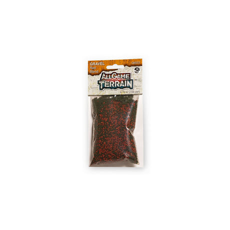 Gravel - Red Blend - Use Gravel to represent loose rocks and turf on your miniature base or gaming board