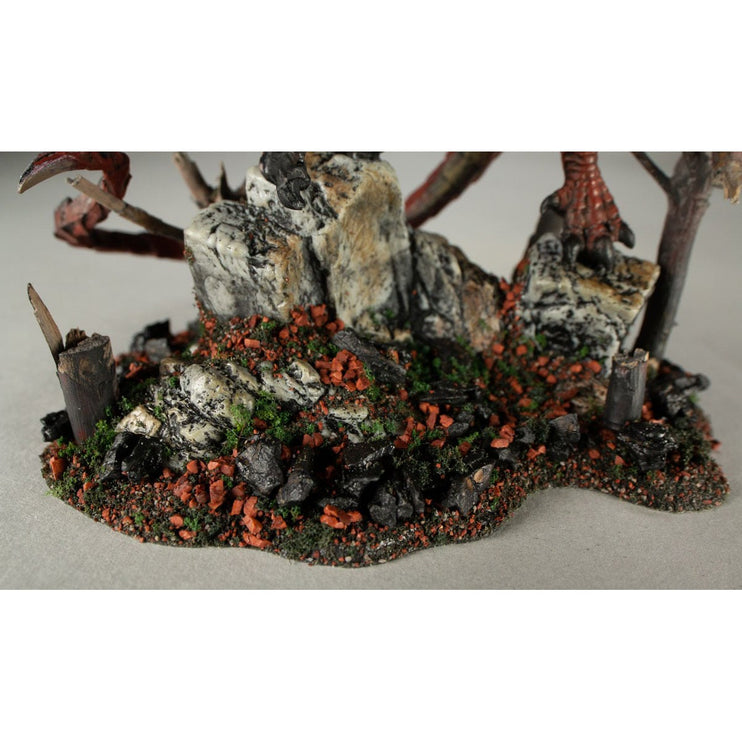 Gravel - Red Blend - Use Gravel to represent loose rocks and turf on your miniature base or gaming board