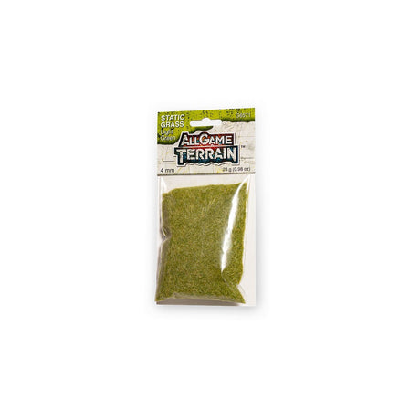 Static Grass - 4 mm Light Green - Use Light Green Static Grass for lush fields or little tufts of grass on your terrain feature, miniature base or gaming board