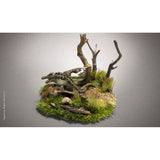Static Grass - 7 mm Medium Green - Use Medium Green Static Grass for lush fields or little tufts of grass on your miniature base, terrain feature or gaming mat