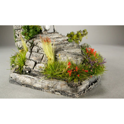 Light Green Grass Tufts - Light Green Grass Tufts are designed to represent wild patches of grass on your miniature base, terrain feature or gaming board