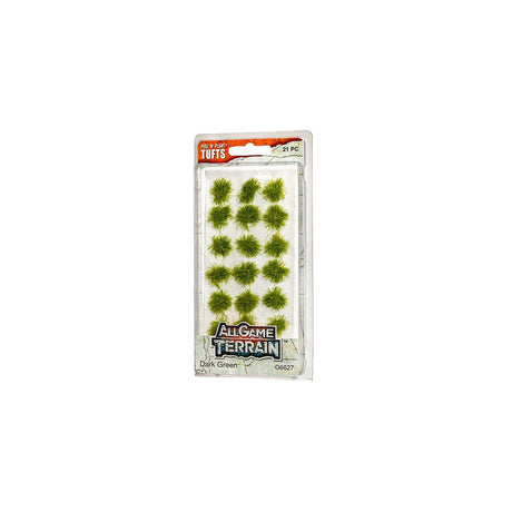 Dark Green Grass Tufts - Dark Green Grass Tufts are designed to represent wild patches of grass on your terrain feature, miniature base or gaming board