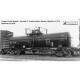 Tangent GATX “Black Lease 12-1974+” GATC 1957-design 8000 Gal. Welded Tank Car #80178