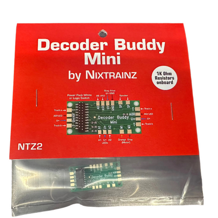 NixTrainz Decoder Buddy Mini 21 Pin Decoder Adapter Board NTZ2