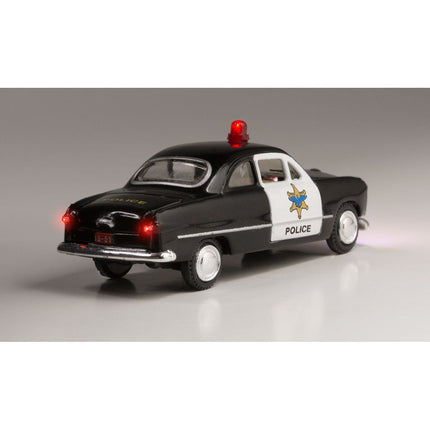 Woodland Scenics HO Scale Police Car Just Plug Vehicle