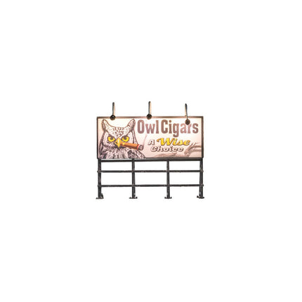 Woodland Scenics HO Scale Billboard Wise Tobacco Co.