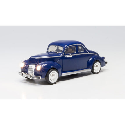 Woodland Scenics O Scale Just Plug Blue Coupe